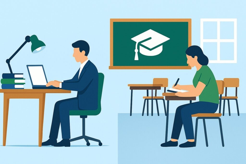 Online Master’s vs On-Campus: What’s Best for Working Professionals? Online Master’s vs On-Campus: What’s Best for Working Professionals?