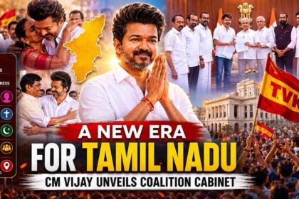 Tamil Nadu Enters New Political Chapter as CM Vijay Unveils Coalition Cabinet